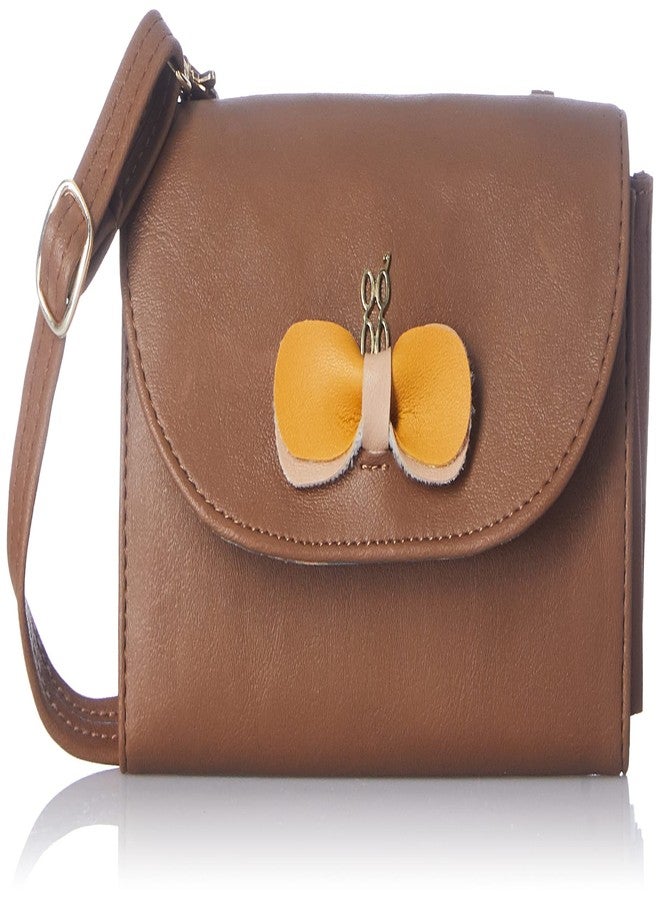 Baggit Women Tan Wallet Large Size | Ladies Stylish Sling Purse Bag | Credit Card Money Holder - Image 1